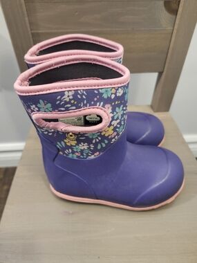 Bogs Little Kids Purple 3-Season Boots
